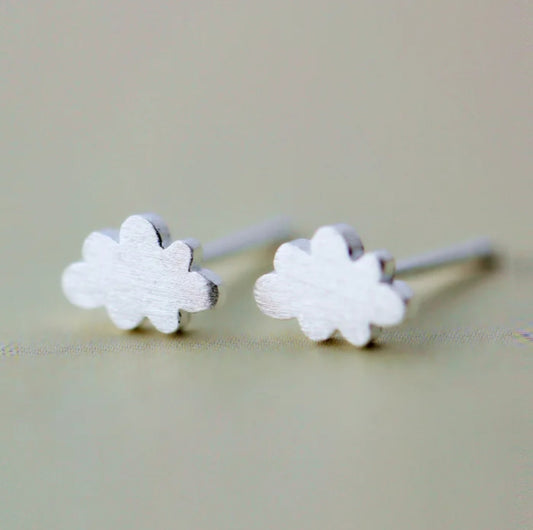 earrings Cloud Shaped Earrings 925 Silver